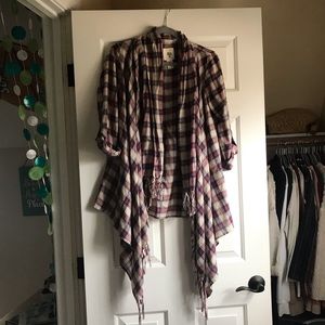 Billabong Flannel Cardigan